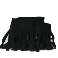 Fringe Genuine Suede Leather Trim 4 Red Three 24 Lengths